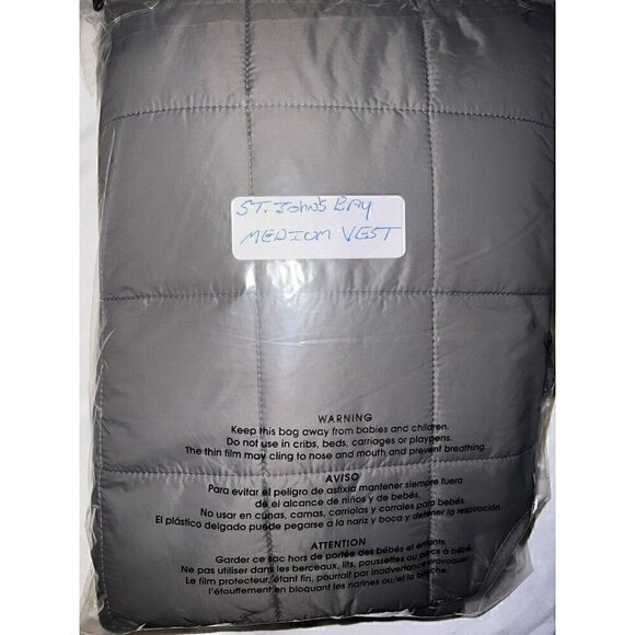 St. John’s Bay puffer vest - Picture 6 of 6